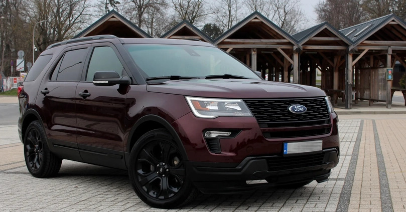 Ford Explorer cena 129000 przebieg: 80000, rok produkcji 2018 z Lublin małe 466